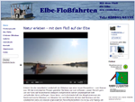 Flossfahrten auf der Elbe